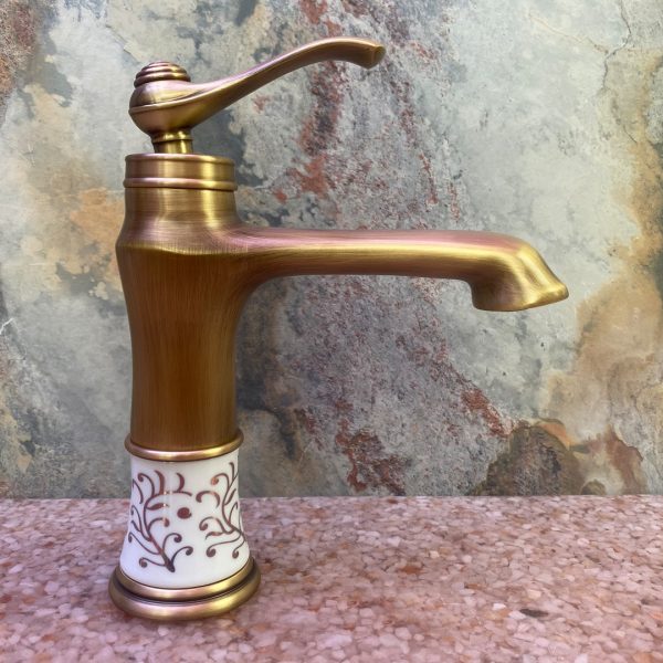 Seramik Antik Lavabo Bataryası - Görsel 3