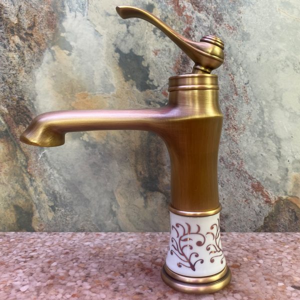 Seramik Antik Lavabo Bataryası